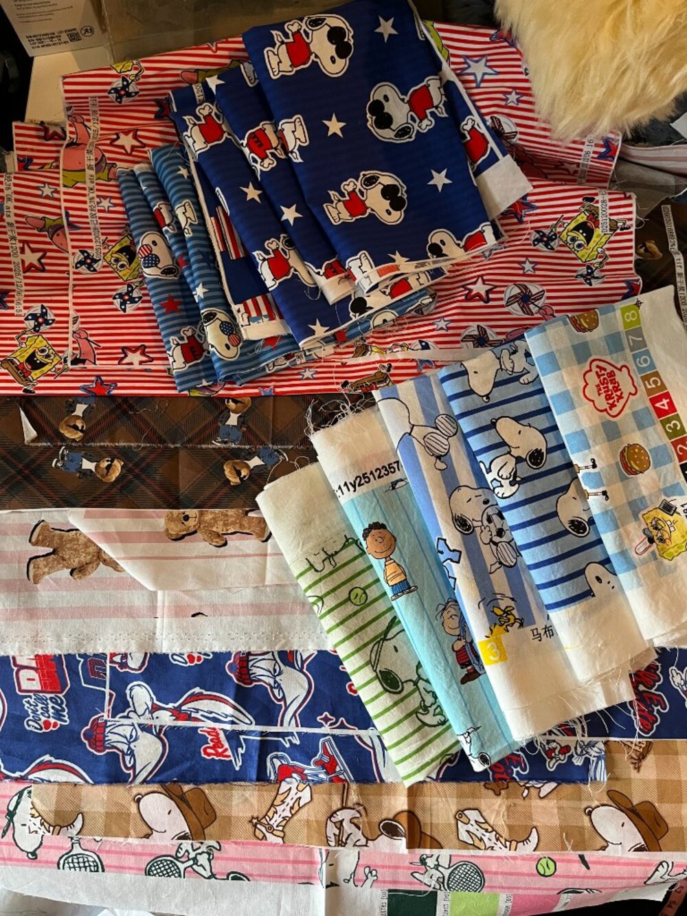 scrap fabric bundle - Picture 3 of 3